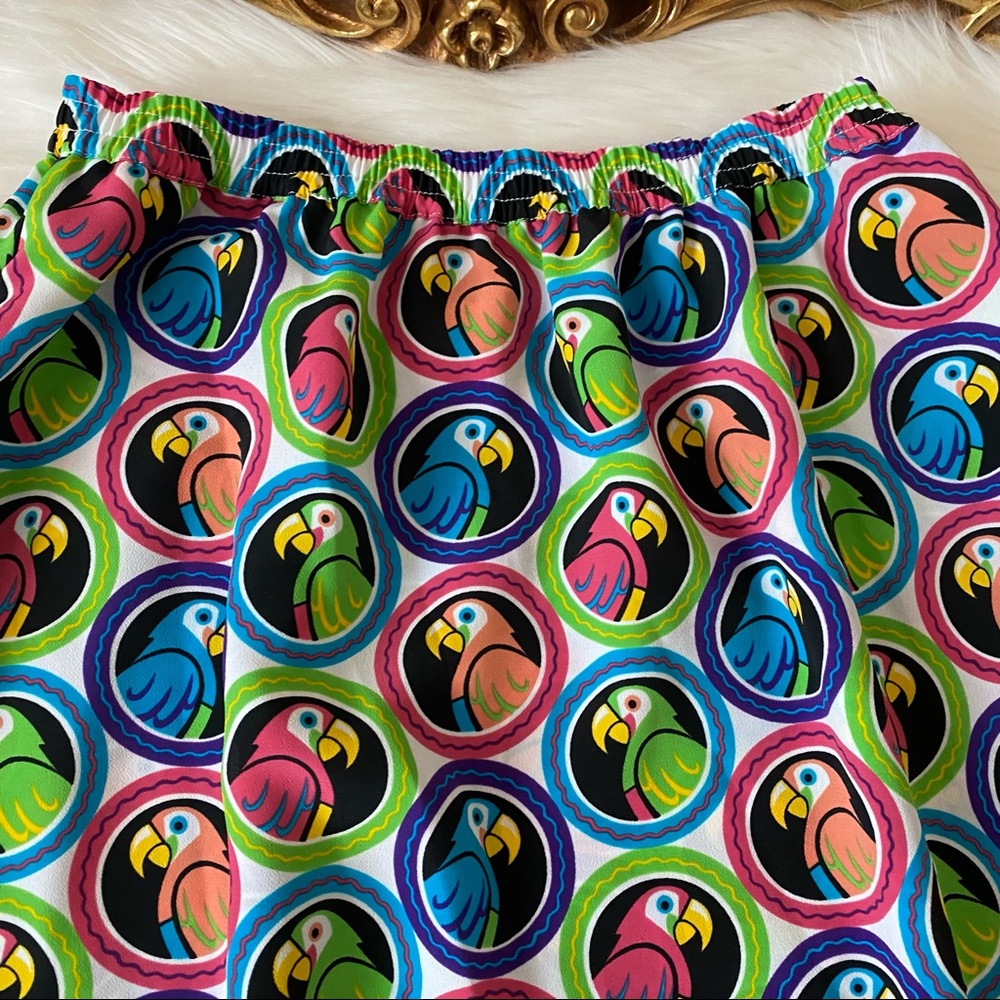 Bob Mackie Parrot Wearable Art Skirt - Picture 3 of 6